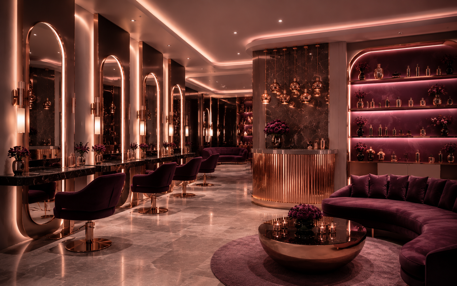 Lustra salon iç mekan